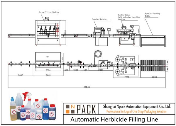 Automatic Herbicide Filling Line