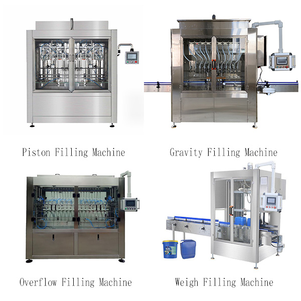 Types of Liquid Filling Machines